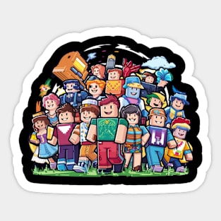 Roblox Family Sticker